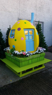 Easter House Display 1